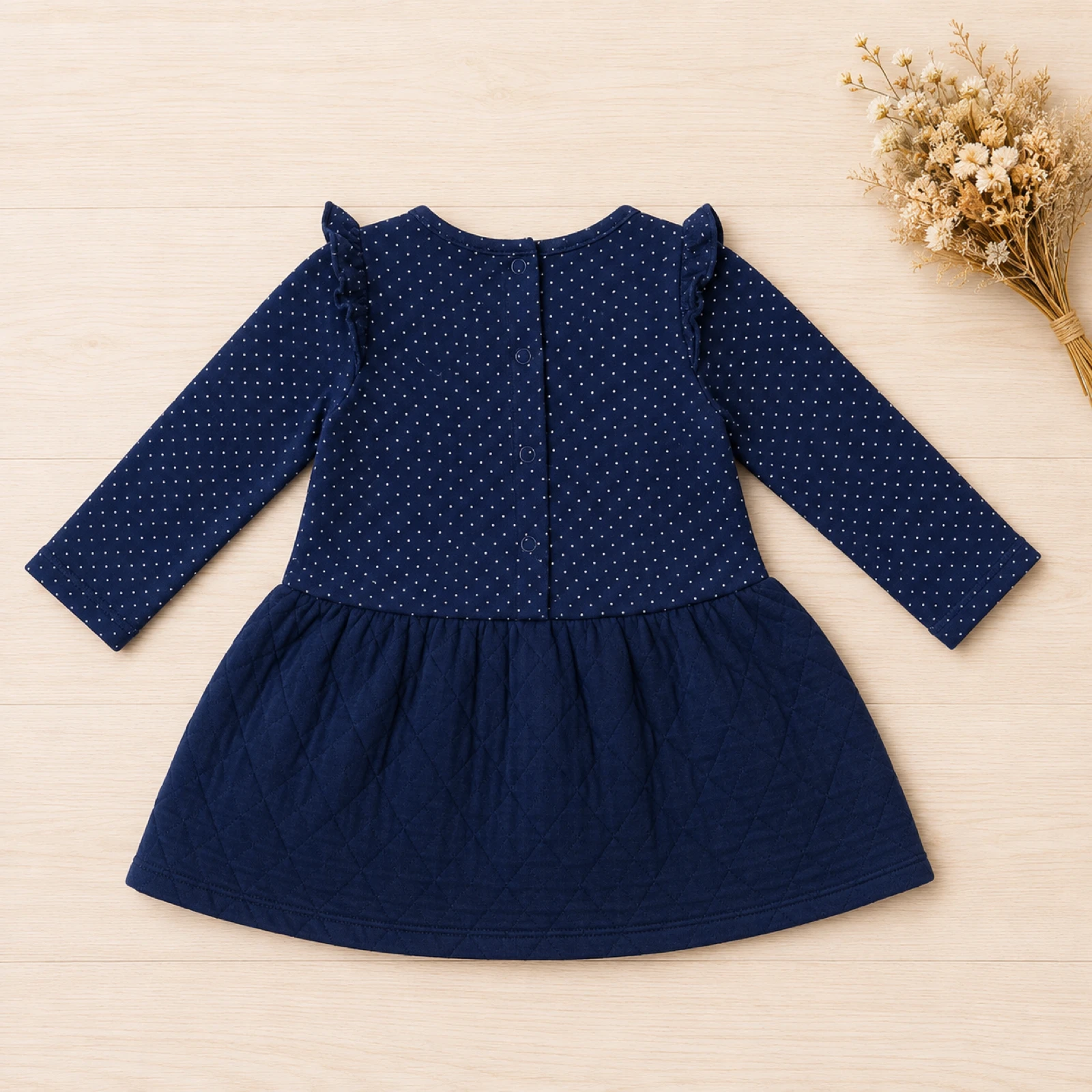 Navy blue petit bateau dress – photo 2